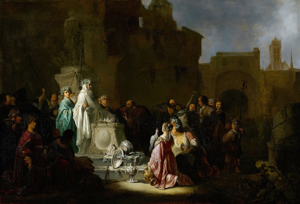 St. Paul and St. Barnabas at Lystra — Willem de Poorter