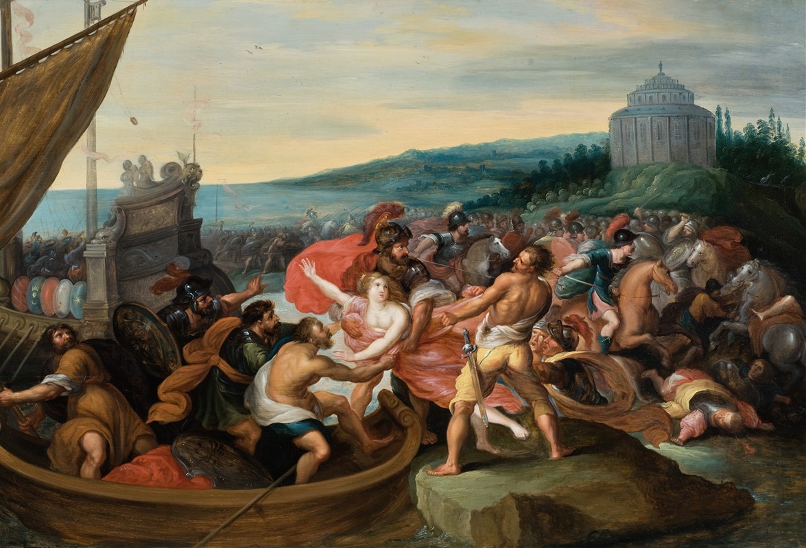 The Abduction of Helen — Workshop of Frans Francken the Younger