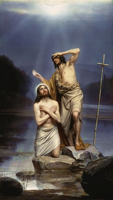 The Baptism of Christ — Carl Bloch