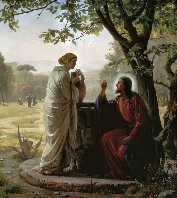 Woman at the Well — Carl Bloch