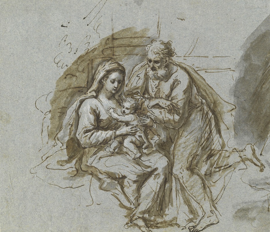 The Holy Family II — Bartholomaeus Ignaz Weiss
