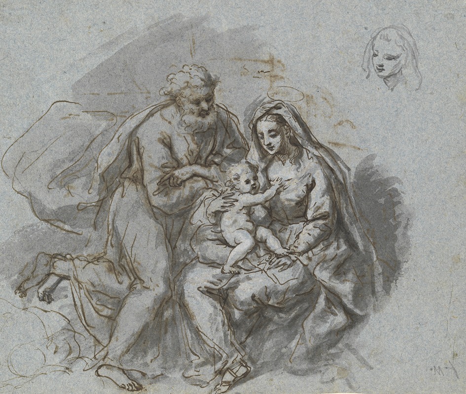 The Holy Family — Bartholomaeus Ignaz Weiss