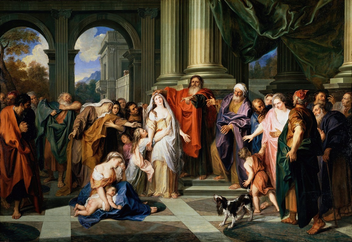 Susannah Accused Of Adultery — Antoine Coypel