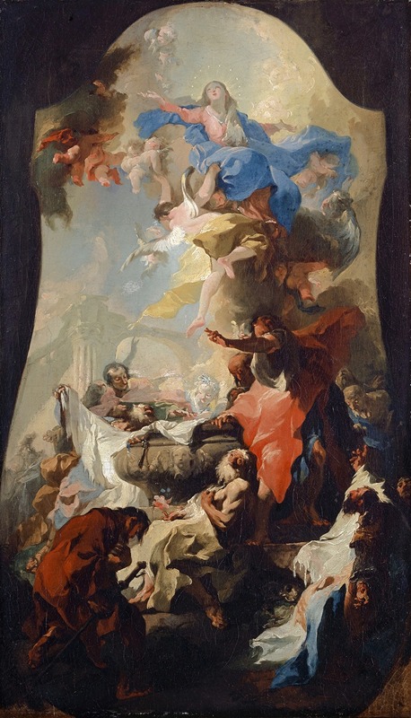 Ascension Of The Virgin — Franz Anton Maulbertsch