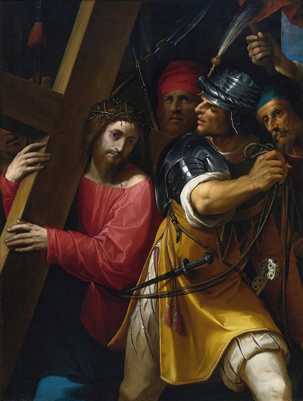 Christ Carrying The Cross by Якопо Лигоззи, 1604 — digital art print download