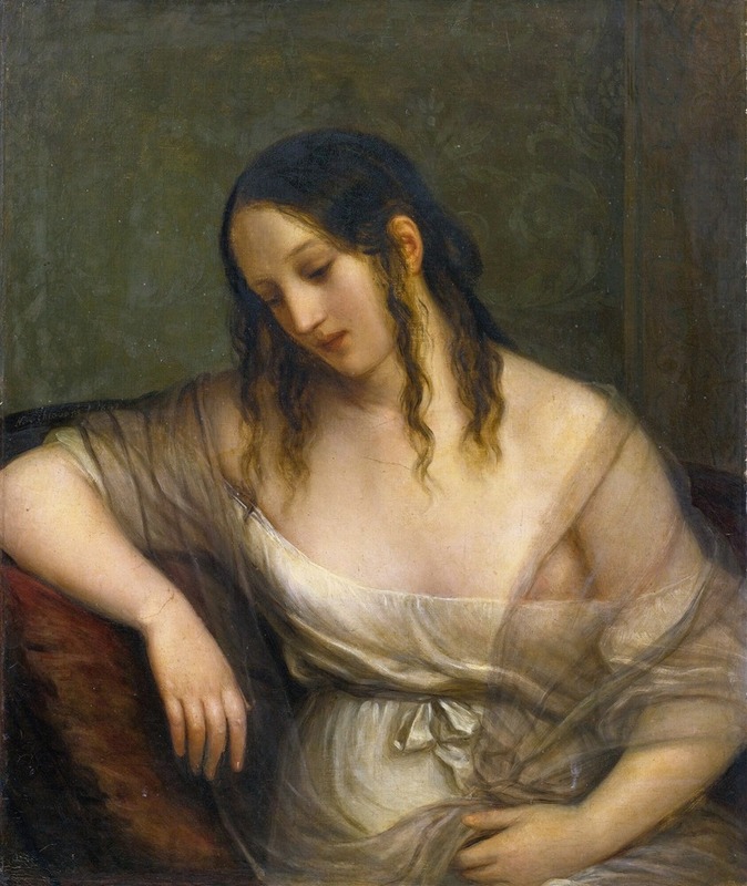 Penitent Magdalene by Натале Скиавоне — digital art print download