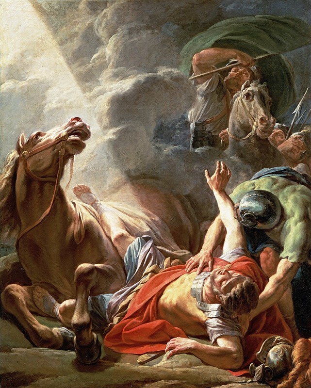 The Conversion Of Saint Paul by Николя Бернар Леписи, 1797 — digital art print download