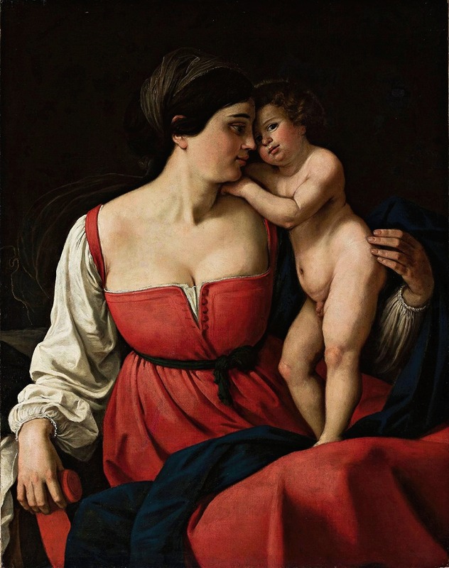 Madonna And Child by Аноним — digital art print download