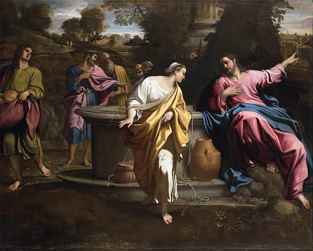 Christ and the Samaritan Woman — Annibale Carracci