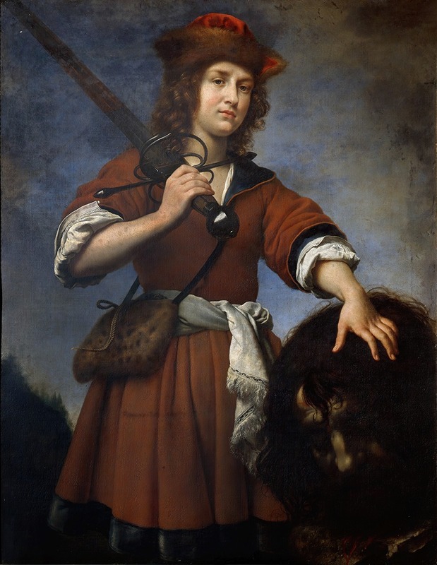 David with the Head of Goliath — Carlo Dolci