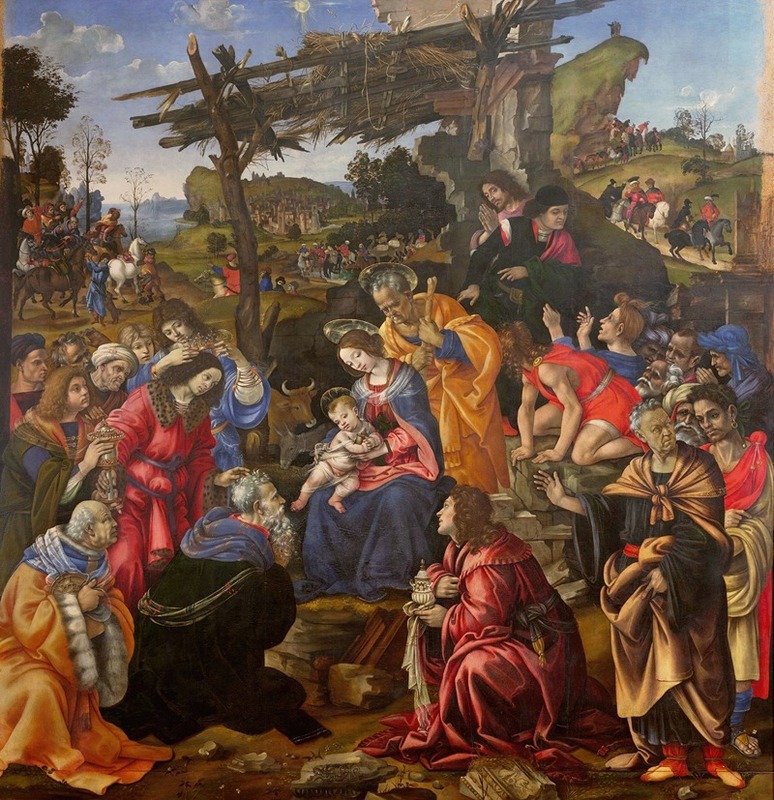 Adoration of the Magi — Filippino Lippi