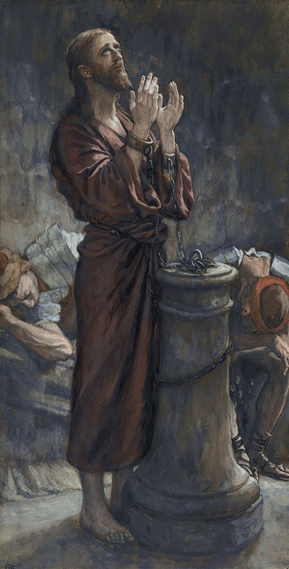 Good Friday Morning; Jesus in Prison — James Tissot