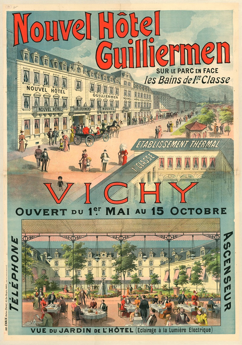 Nouvel hôtel Guilliermen — Imp. Chaix