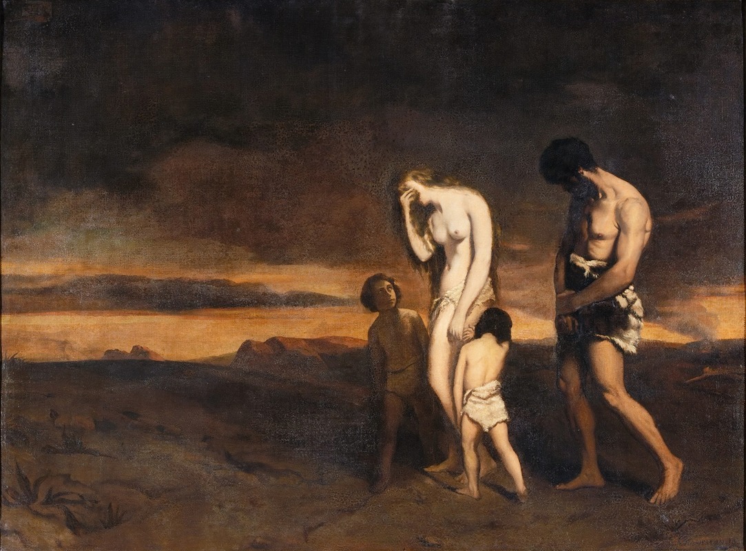 The Punishment of Cain — Теодор Шассериу
