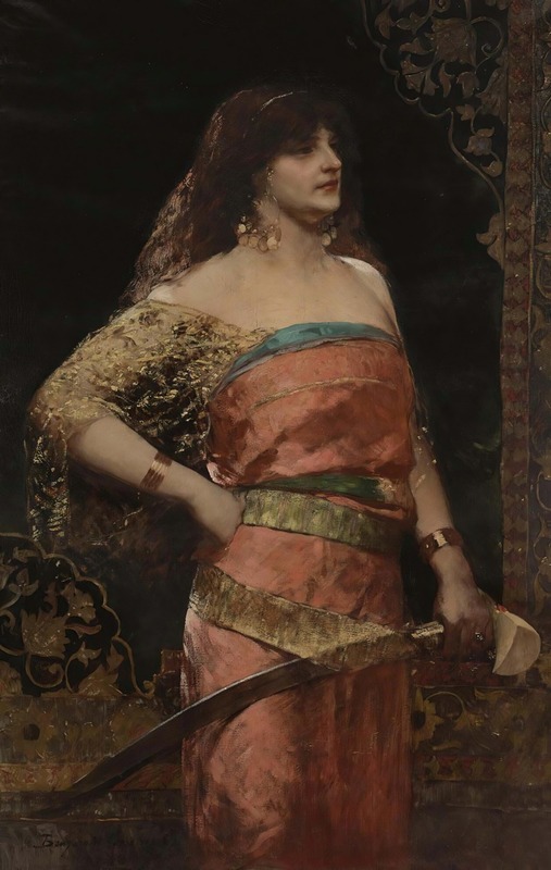 Judith by Jean-Joseph-Benjamin Constant — digital art print download