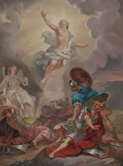 Resurrection Of Christ by Берндт Абрахам Годенхельм — digital art print download