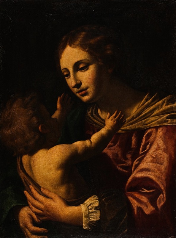 The Virgin And Child by Giacinto Gimignani — digital art print download