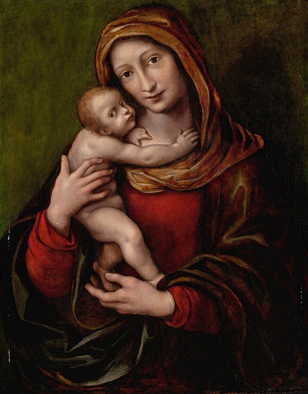 Madonna And Child by Giovanni Pietro Rizzi Pedrini — digital art print download