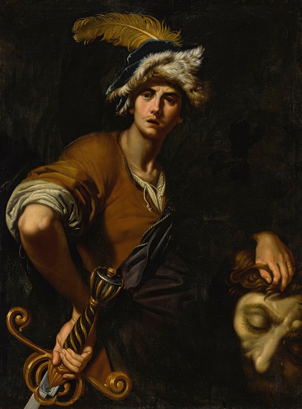 David With The Head Of Goliath — Girolamo Buratti