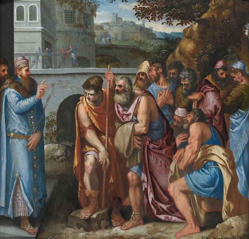 Joseph And His Brothers by Giuseppe Porta — digital art print download