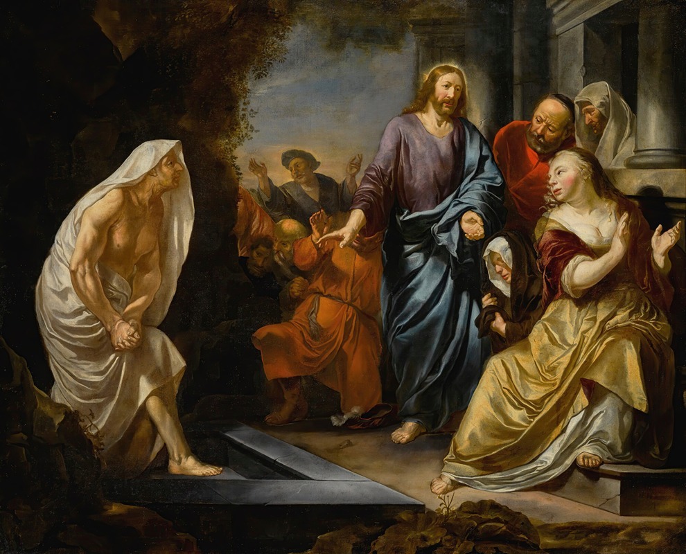 The Raising Of Lazarus — Hendrick Heerschop