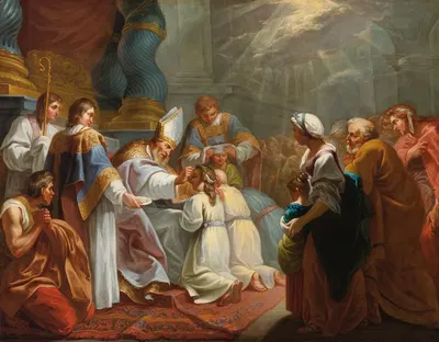 The Sacrement Of Confirmation by Jacques Dumont — digital art print download