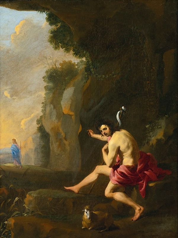 Saint John The Baptist by Karel Dujardin — digital art print download
