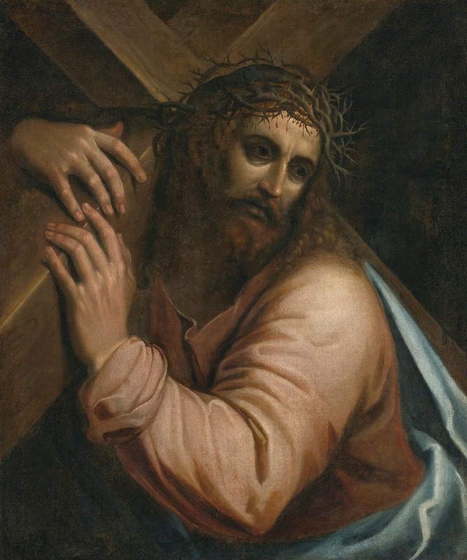 Christ Carrying The Cross by Итальянская школа — digital art print download