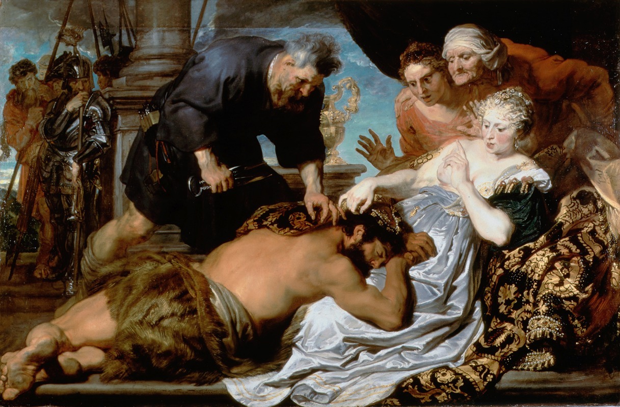 Samson And Delilah by Антоний ван Дейк — digital art print download