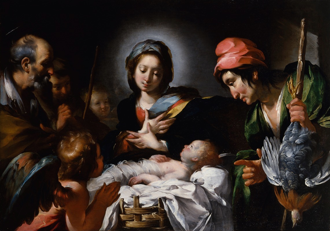 Adoration Of The Shepherds — Bernardo Strozzi