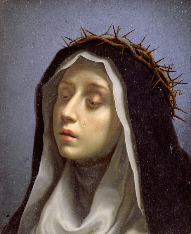 St. Catherine Of Siena — Карло Дольчи