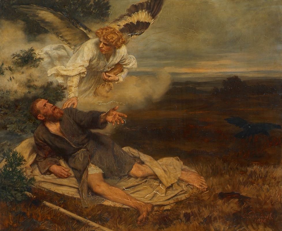Elias by Эдуард фон Гебхардт, 1898 — digital art print download