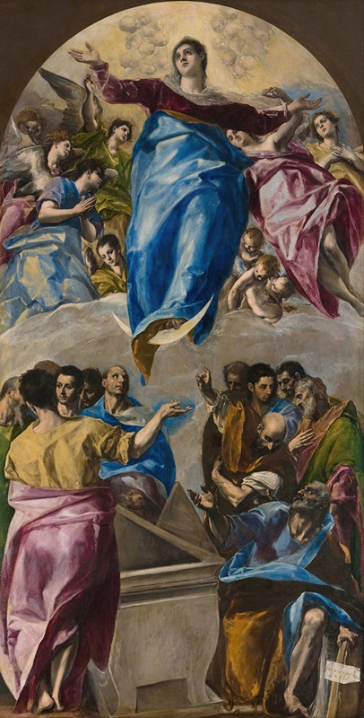 The Assumption Of The Virgin — El Greco (Domenikos Theotokopoulos)