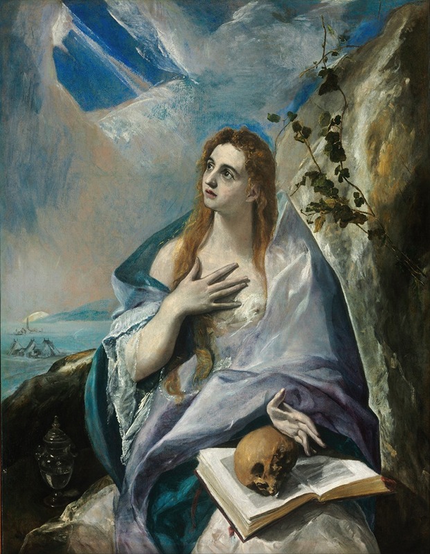 The Penitent Magdalene by Эль Греко (Доменикос Теотокопулос) — digital art print download