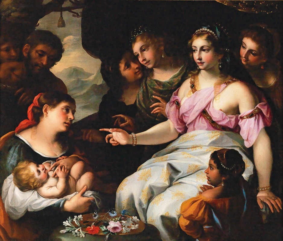 The Finding Of Moses by Elisabetta Sirani — digital art print download