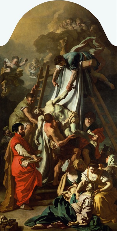 The Deposition by Francesco Solimena — digital art print download