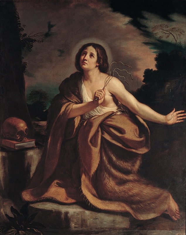 Penitent Magdalene by Гверчино — digital art print download
