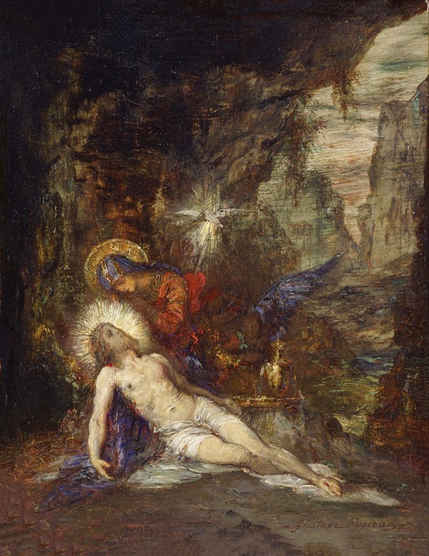 Pietà by Гюстав Моро — digital art print download