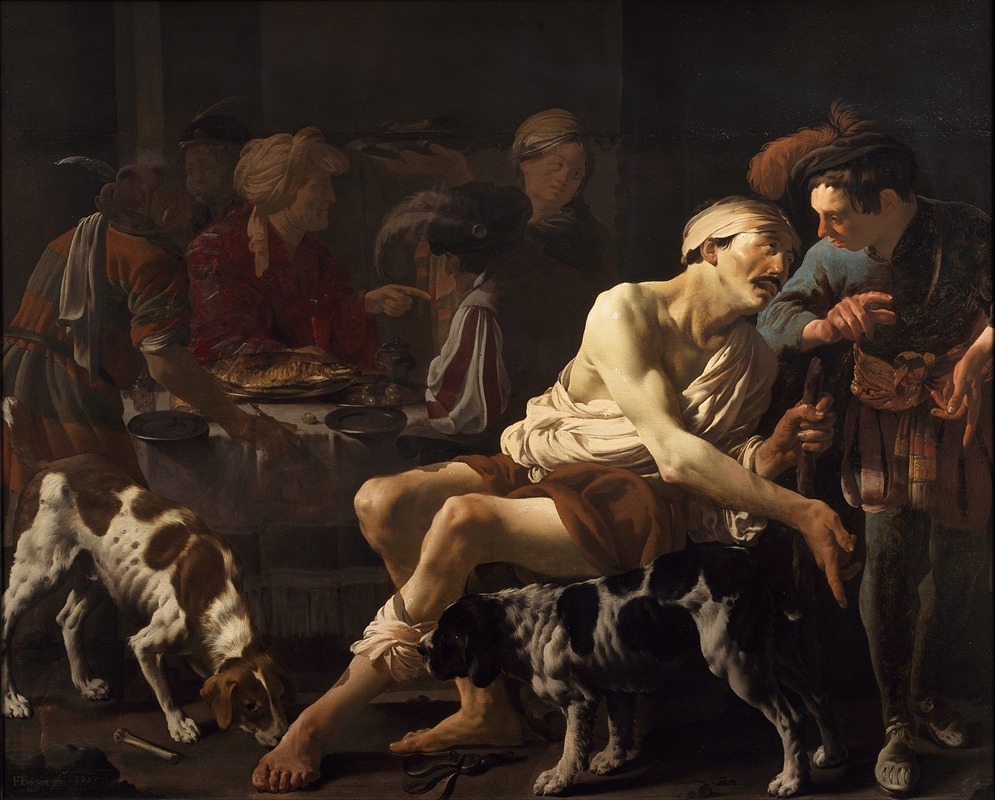 The Rich Man And The Poor Lazarus — Хендрик Тер Бругген