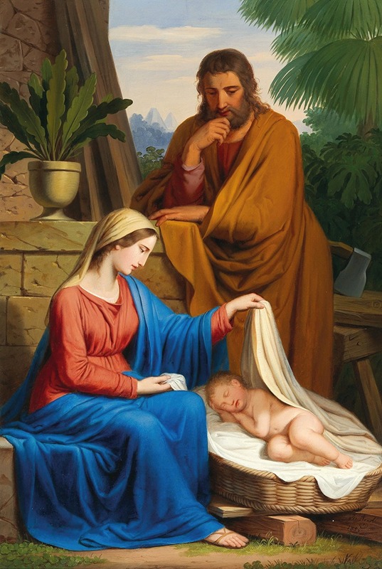 The Holy Family — Josef Arnold the elder