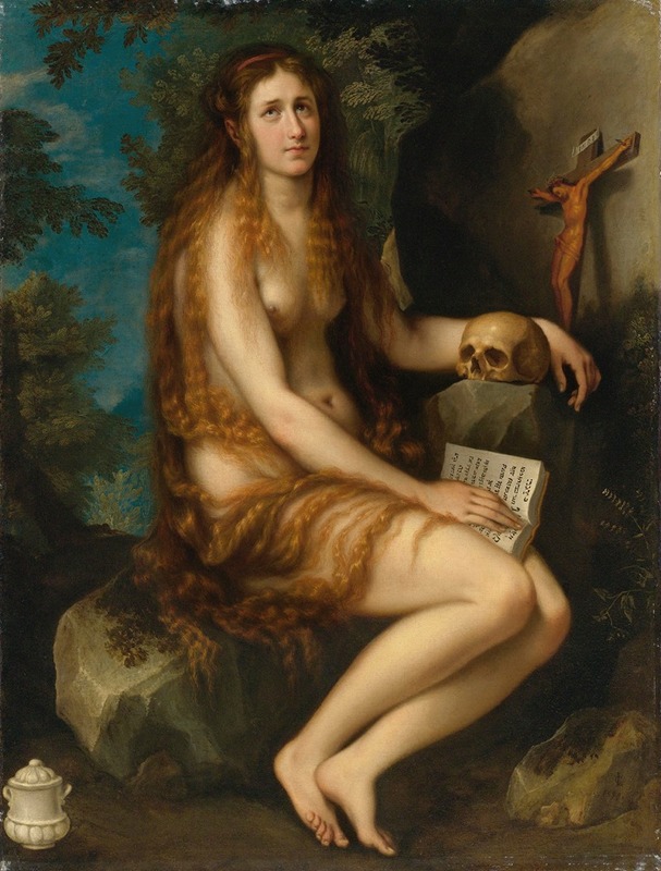The Penitent Magdalene by Cigoli (Ludovico Cardi), 1598 — digital art print download