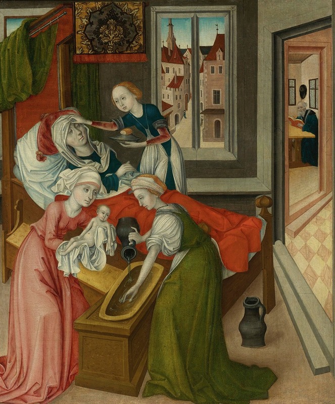 The Birth Of The Virgin — Master Of The Crucifixion Triptych