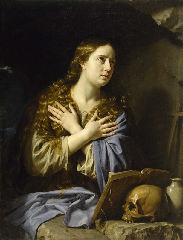 The Repentant Magdalen by Филипп де Шампен — digital art print download