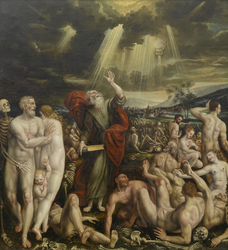 Vision Of The Prophet Ezekiel — Quentin Massys