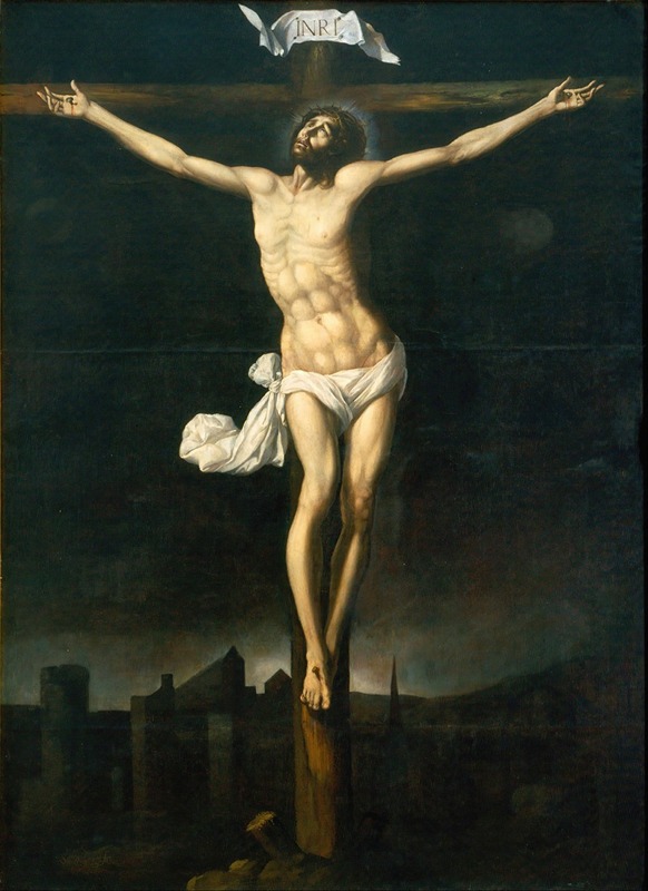 Christ On The Cross by Sebastián López de Arteaga — digital art print download