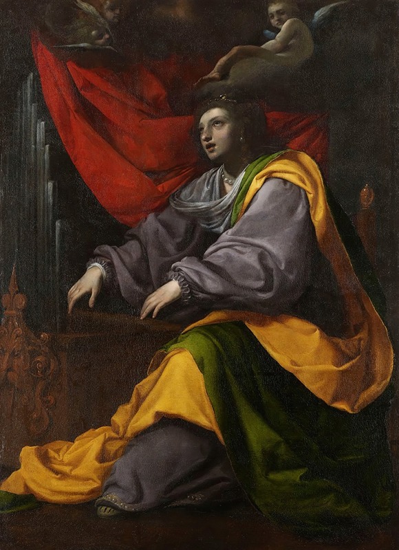 St Cecilia by Аноним — digital art print download