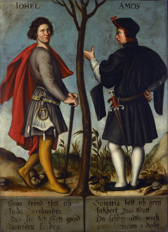 The Prophets Joel and Amos by Бартоломей Зарбург — digital art print download