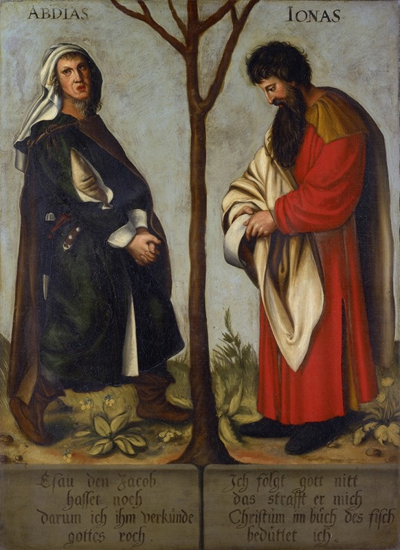 The Prophets Obadiah and Jonah by Бартоломей Зарбург — digital art print download