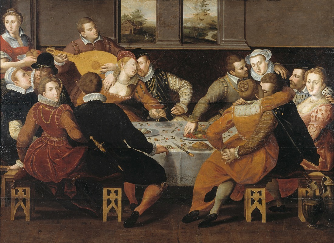 Sinful Mankind Surprised by the Day of Judgment — Dirck Barendsz.