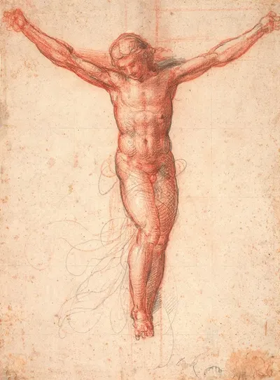 The crucified Christ by Fra Bartolomeo, 1473 – 1517 — digital art print download